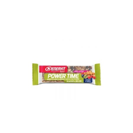 Box 24 pezzi Arachidi e Mirtilli Barrette Enervit Power Time