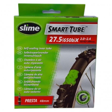Camera Antiforatura 27,5x2.0-2.4 SLIME MTB valvola Presta