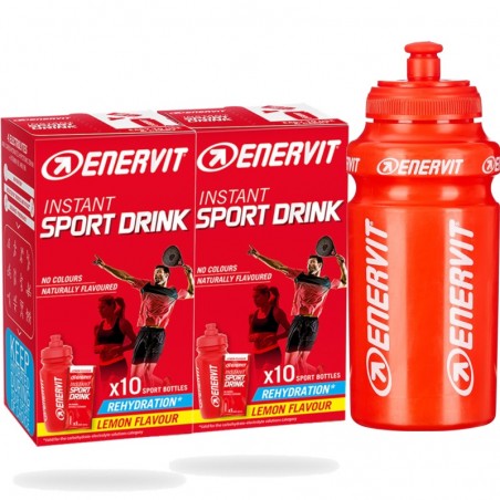 Enervit Sport Isotonic Drink Bustine Limone (20 Bustine + Borraccia)