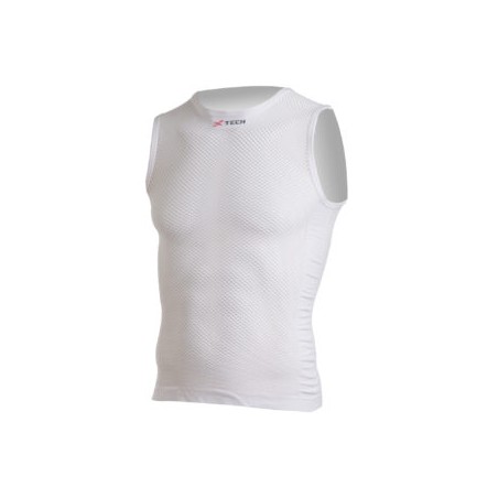 Maglia X-Tech Air Evo Smanicata Bianca